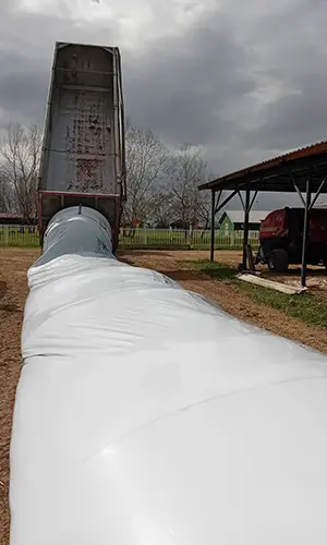 Isporuka trebera u silazne vrece